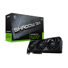 MSI GeForce RTX 5070 Ti 16G SHADOW 3X OC Bulk Pack , NVIDIA , 16 GB , GeForce RTX 5070 Ti , HDMI ports quantity 1 , PCI Express Gen 5