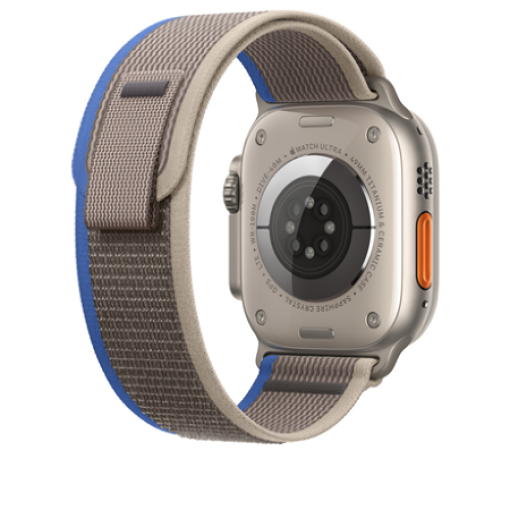Apple Trail Loop - M/L 49 Band fits 145–220mm wrists Blue/Gray Nylon