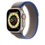 Apple Trail Loop - M/L 49 Band fits 145–220mm wrists Blue/Gray Nylon