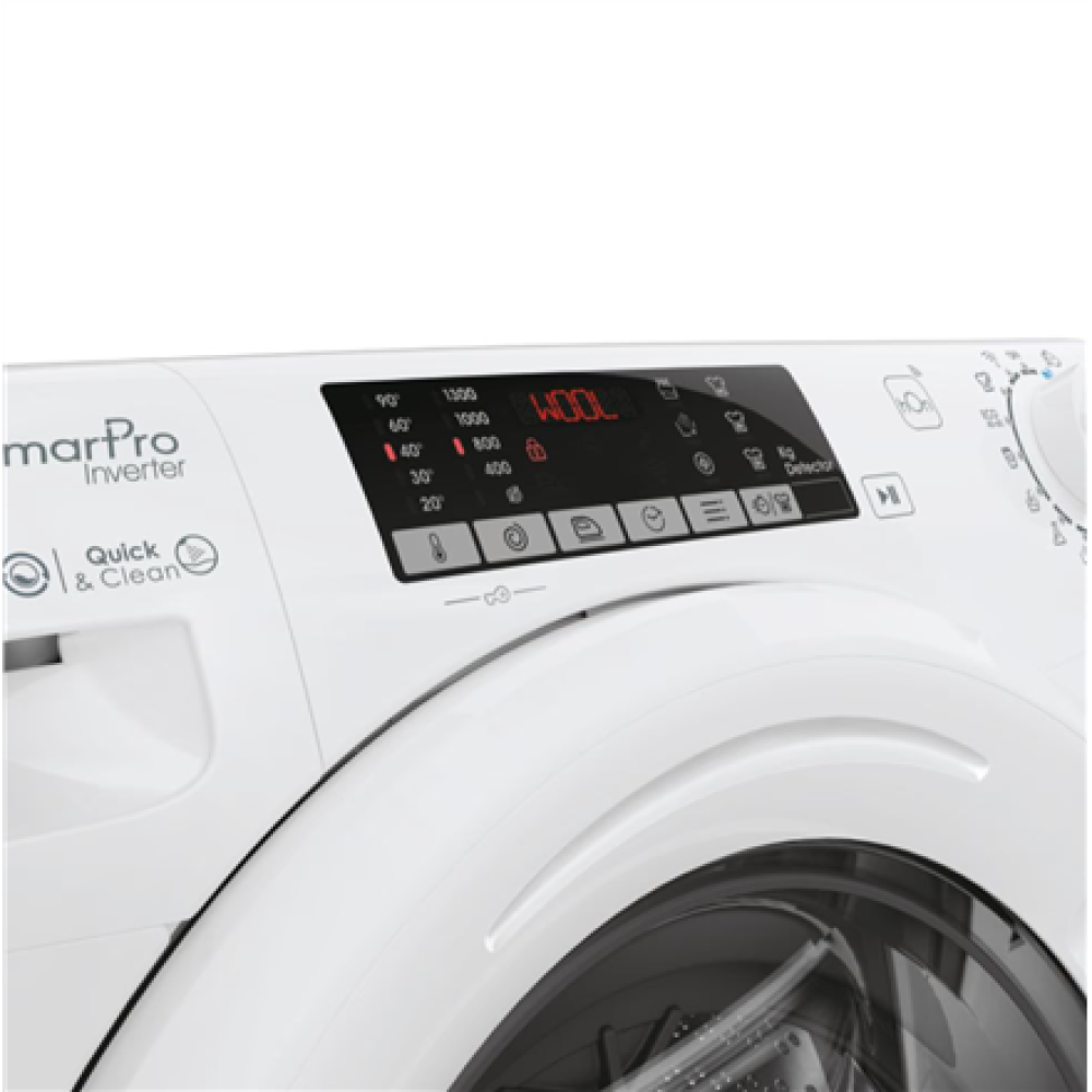 Candy Washing machine , CO4 374TWM6/1-S , Energy efficiency class A , Front loading , Washing capacity 7 kg , 1300 RPM , Depth 45.4 cm , Width 60 cm , Display , 4-digit , Direct drive , Wi-Fi , White