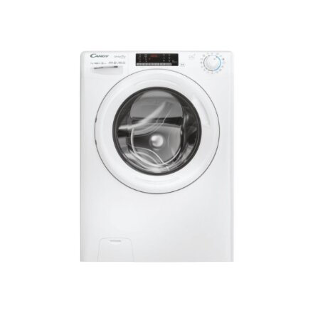 Candy , Washing machine , CO4 374TWM6/1-S , Energy efficiency class A , Front loading , Washing capacity 7 kg , 1300 RPM , Depth 45.4 cm , Width 60 cm , Display , 4-digit , Direct drive , Wi-Fi , White