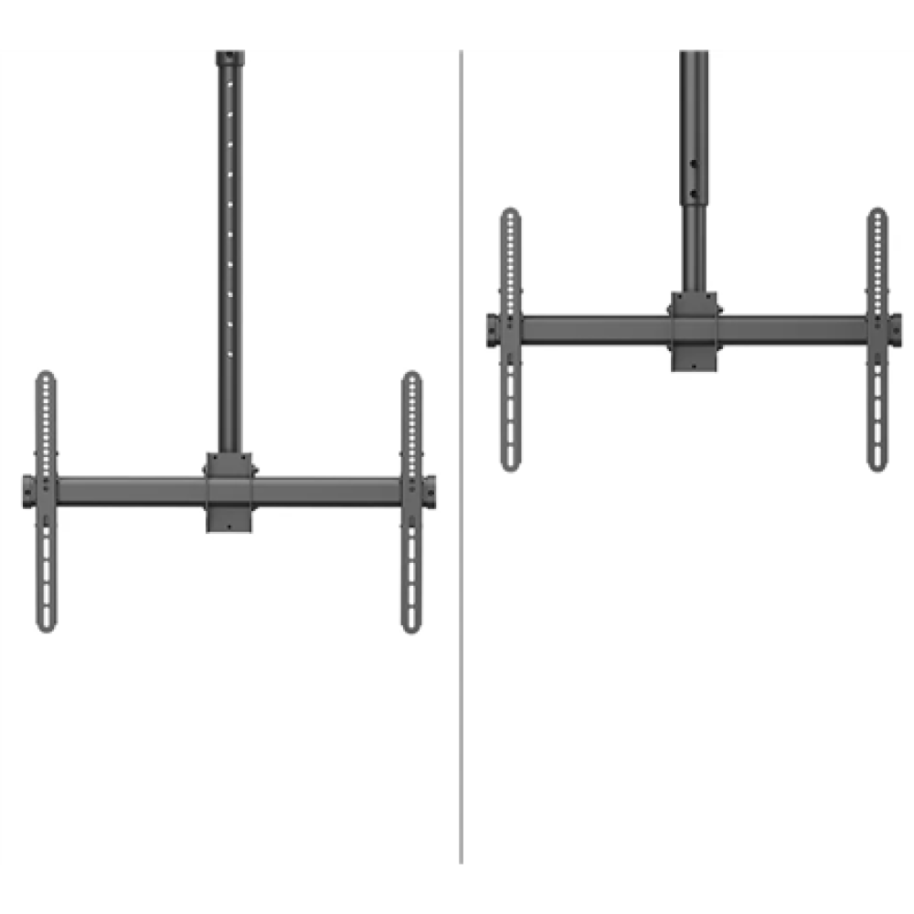 Neomounts CL35-440BL16XL Monitor/TV Mount Ceiling , Adjustable Height, Rotate, Tilt, Swivel , 37-70 , Maximum weight (capacity) 50 kg , Black