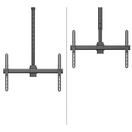 Neomounts CL35-440BL16XL Monitor/TV Mount Ceiling , Adjustable Height, Rotate, Tilt, Swivel , 37-70 , Maximum weight (capacity) 50 kg , Black