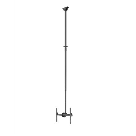 Neomounts CL35-440BL16XL Monitor/TV Mount Ceiling , Adjustable Height, Rotate, Tilt, Swivel , 37-70 , Maximum weight (capacity) 50 kg , Black