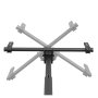 Neomounts CL35-440BL16XL Monitor/TV Mount Ceiling , Adjustable Height, Rotate, Tilt, Swivel , 37-70 , Maximum weight (capacity) 50 kg , Black