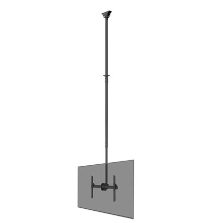 Neomounts CL35-440BL16XL Monitor/TV Mount Ceiling , Adjustable Height, Rotate, Tilt, Swivel , 37-70 , Maximum weight (capacity) 50 kg , Black