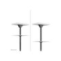 Neomounts CL35-440BL16XL Monitor/TV Mount Ceiling , Adjustable Height, Rotate, Tilt, Swivel , 37-70 , Maximum weight (capacity) 50 kg , Black