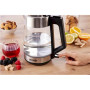 Gorenje , K17OGS , Kettle , Electric , 1.7 L , 2200 W , 360° rotational base , Stainless steel/Glass , Stainless steel