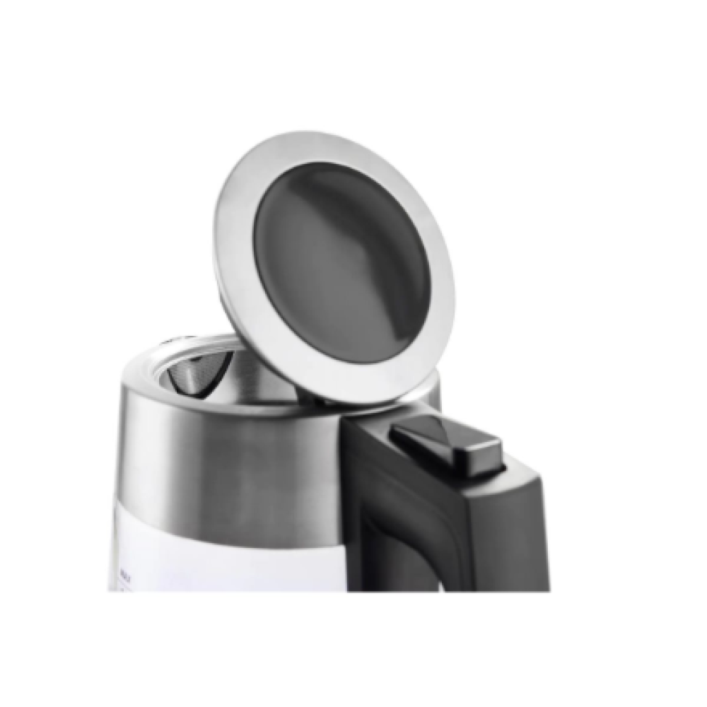 Gorenje , K17OGS , Kettle , Electric , 1.7 L , 2200 W , 360° rotational base , Stainless steel/Glass , Stainless steel