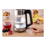 Gorenje , K17OGS , Kettle , Electric , 1.7 L , 2200 W , 360° rotational base , Stainless steel/Glass , Stainless steel