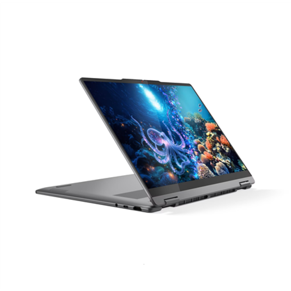 Lenovo- Yoga 7 2-in-1 14ILL10 Intel , Luna Grey , 14 , OLED , Touchscreen , WUXGA , 1920 x 1200 pixels , Intel Core Ultra 7 , 256V , 16 GB , Soldered LPDDR5X , Solid-state drive capacity 512 GB , Intel Arc Graphics 140V , Windows 11 Home , 802.11be , Blue