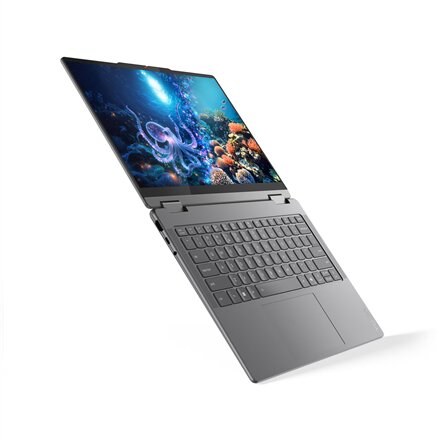 Lenovo- Yoga 7 2-in-1 14ILL10 Intel , Luna Grey , 14 , OLED , Touchscreen , WUXGA , 1920 x 1200 pixels , Intel Core Ultra 7 , 256V , 16 GB , Soldered LPDDR5X , Solid-state drive capacity 512 GB , Intel Arc Graphics 140V , Windows 11 Home , 802.11be , Blue