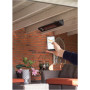 SUNRED , Heater , PRO25W-SMART, Triangle Dark Smart Wall , Infrared , 2500 W , Black , IP55