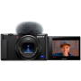 Sony ZV1BDI.EU Vlog Camera , Sony , Vlog Camera , ZV-1 , Compact camera , 20.1 MP , ISO sensitivity (max) 25600 , Display diagonal 3.0 , Video recording , Wi-Fi , Magnification 5.3 x, 10.7 x , CMOS , Black