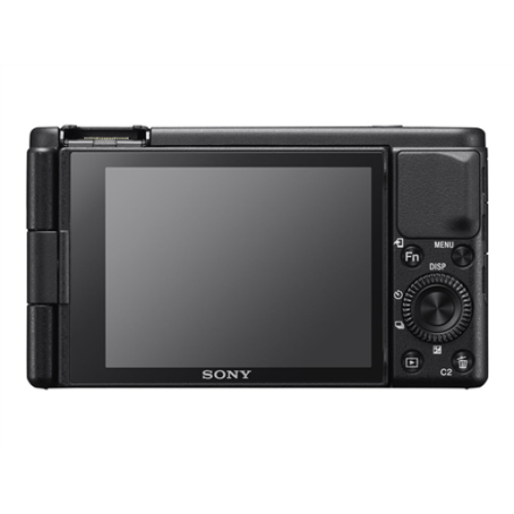 Sony ZV1BDI.EU Vlog Camera , Sony , Vlog Camera , ZV-1 , Compact camera , 20.1 MP , ISO sensitivity (max) 25600 , Display diagonal 3.0 , Video recording , Wi-Fi , Magnification 5.3 x, 10.7 x , CMOS , Black