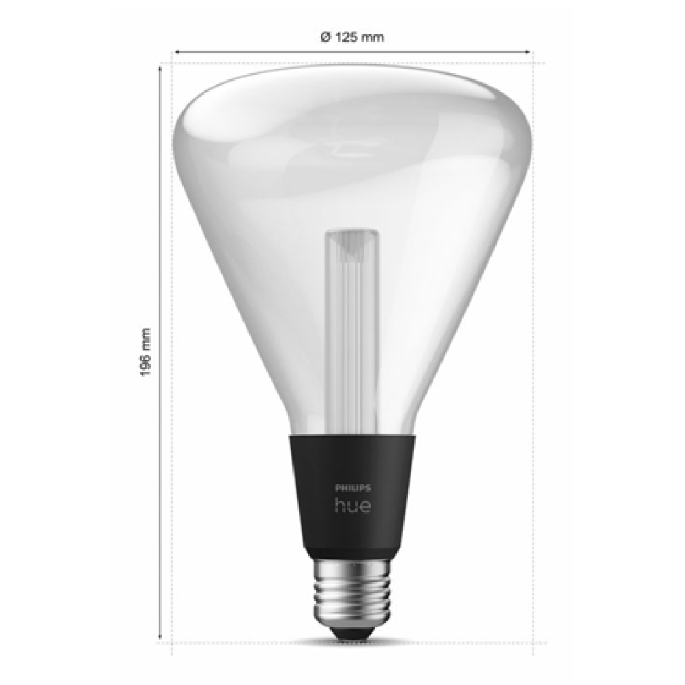 Philips Hue WCA Lightguide Triangle , E27 , 6.8 W , White and colour light