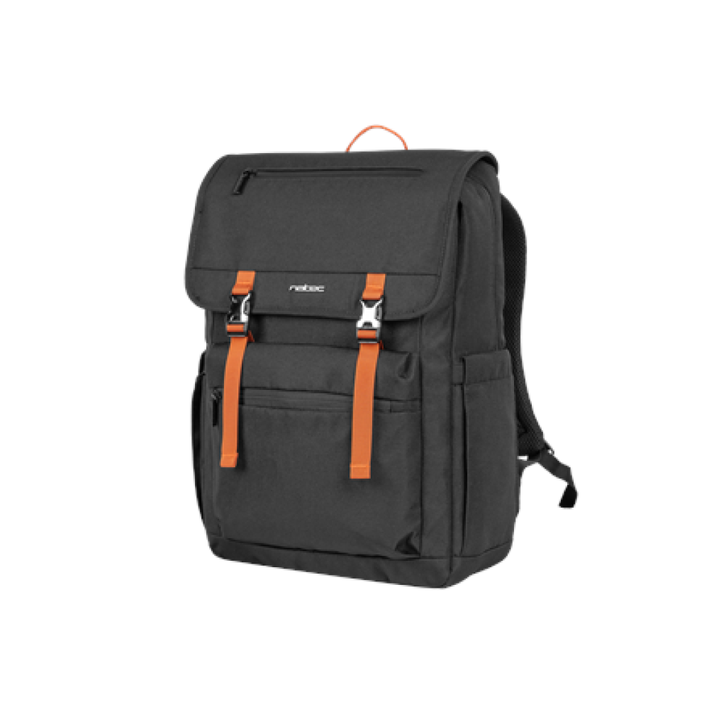 Natec , Niala , Backpack , Fits up to size 15.6 , Backpack , Black/Orange
