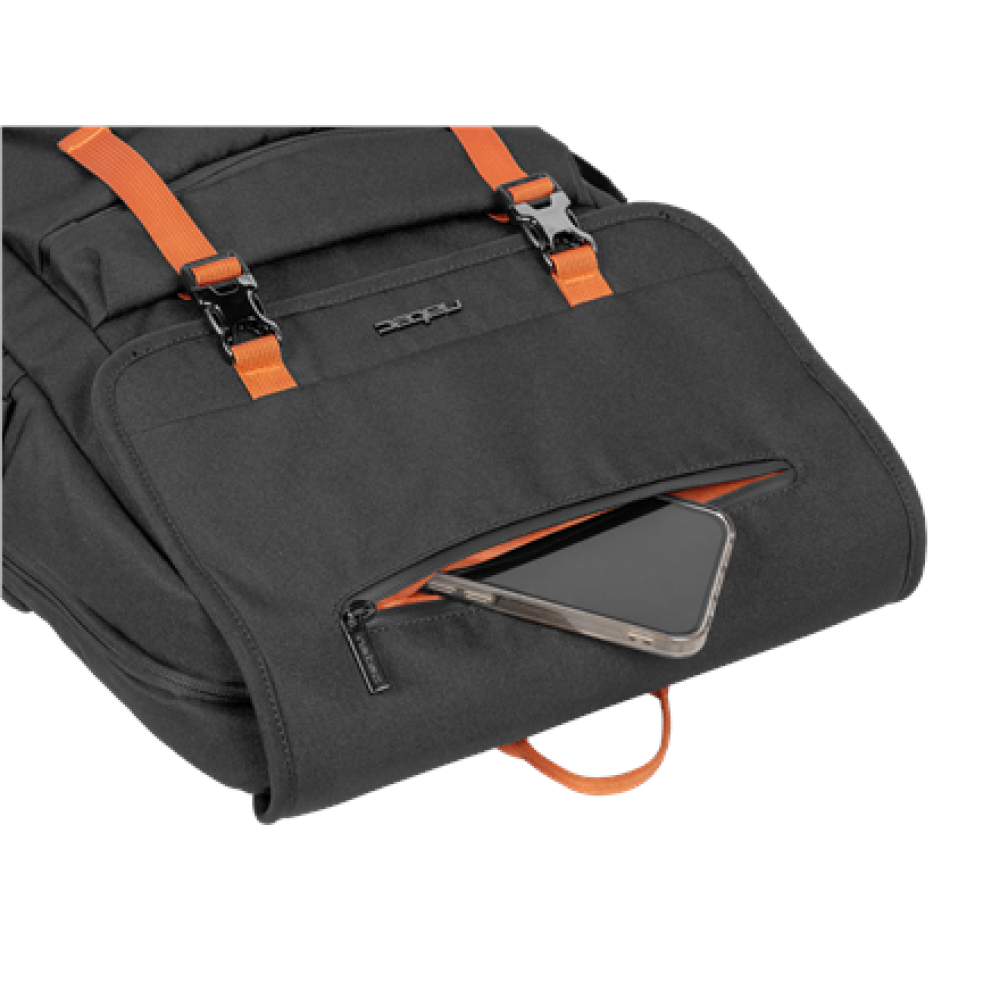 Natec , Niala , Backpack , Fits up to size 15.6 , Backpack , Black/Orange
