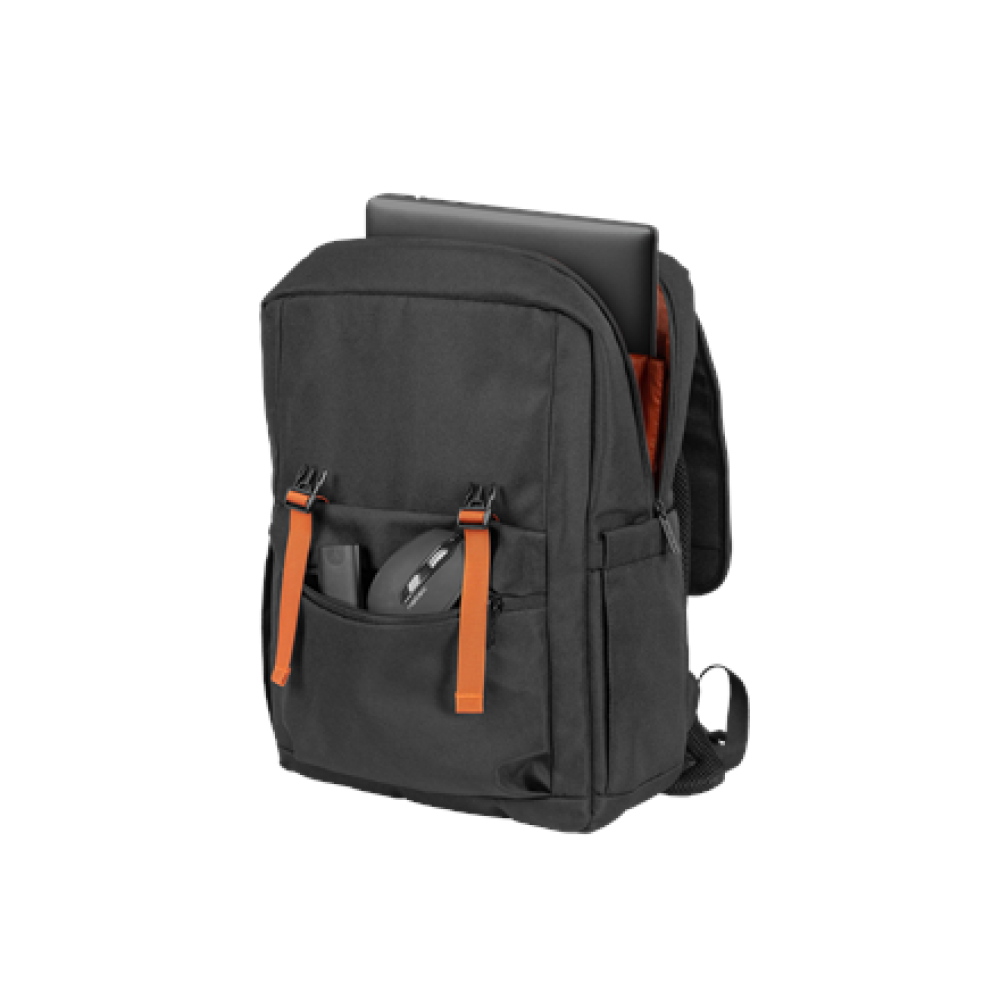 Natec , Niala , Backpack , Fits up to size 15.6 , Backpack , Black/Orange