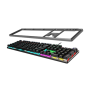 MSI FORGE GK310 , Gaming keyboard , Wired , US , Red Switches