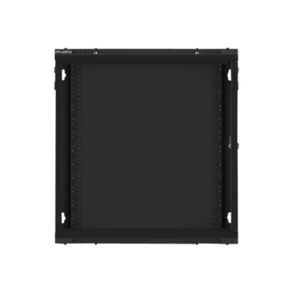 Lanberg , Rack cabinet 19 wall-mount 12U/600x600 for self-assembly with metal door (flat pack) , WF01-6612-00B , Black