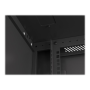 Lanberg , Rack cabinet 19 wall-mount 12U/600x600 for self-assembly with metal door (flat pack) , WF01-6612-00B , Black