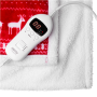 Camry , Electric Heating Throw-Blanket with Timer , CR 7441 , Number of heating levels 10 , Number of persons 1 , Remote control , 120 W , Red/White