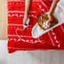 Camry , Electric Heating Throw-Blanket with Timer , CR 7441 , Number of heating levels 10 , Number of persons 1 , Remote control , 120 W , Red/White