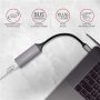 AXAGON ADE-TRC Compact aluminum USB-C 3.2 Gen 1 Gigabit Ethernet 10/100/1000Mbit adapter with automatic installation