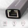 AXAGON ADE-TRC Compact aluminum USB-C 3.2 Gen 1 Gigabit Ethernet 10/100/1000Mbit adapter with automatic installation