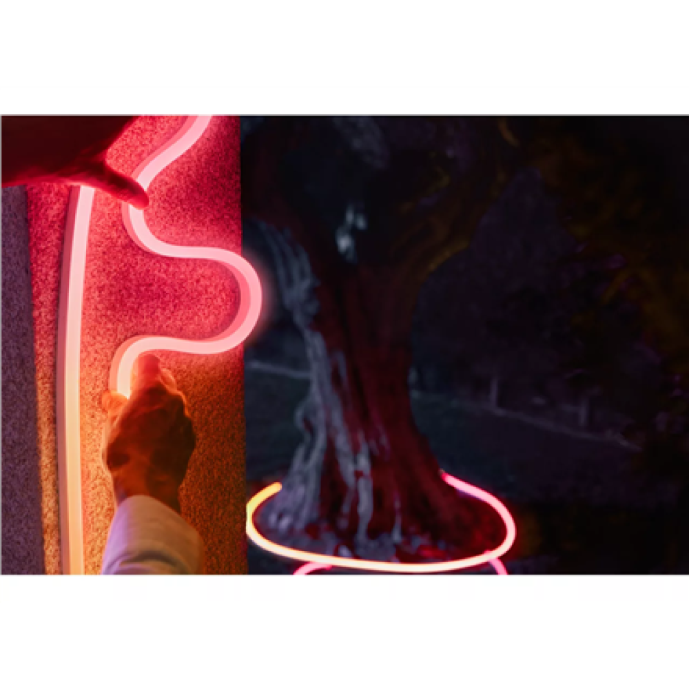 Philips Hue Neon Lightstrip for outdoor use, 5 m , 30 W , Bluetooth, Zigbee