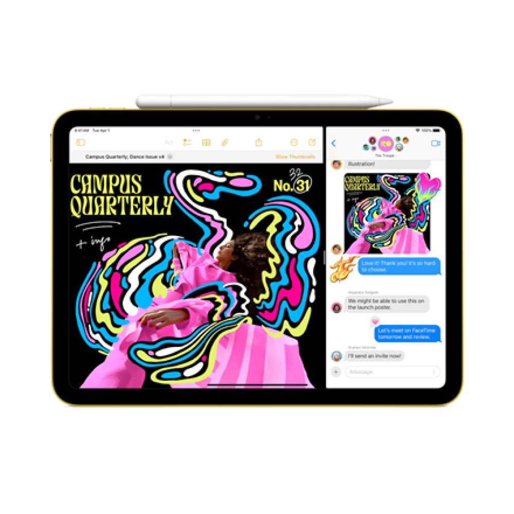 Apple iPad , 11 , Silver , Liquid Retina , 2360 x 1640 pixels , A16 , 128 GB , 128 GB , Wi-Fi , Front camera , 12 MP , Rear camera , 12 MP , Bluetooth , 5.3 , iOS