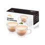 ETA , Cappuccino glasses , ETA518092010 , For coffee , 2 pc(s) , Dishwasher proof