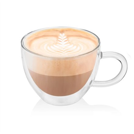 ETA , Cappuccino glasses , ETA518092010 , For coffee , 2 pc(s) , Dishwasher proof