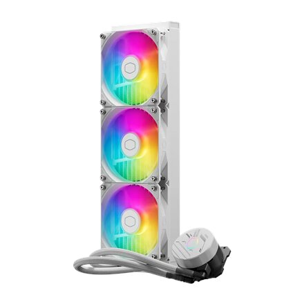 Cooler Master , MasterLiquid 360L Core ARGB White , CPU Liquid Cooler