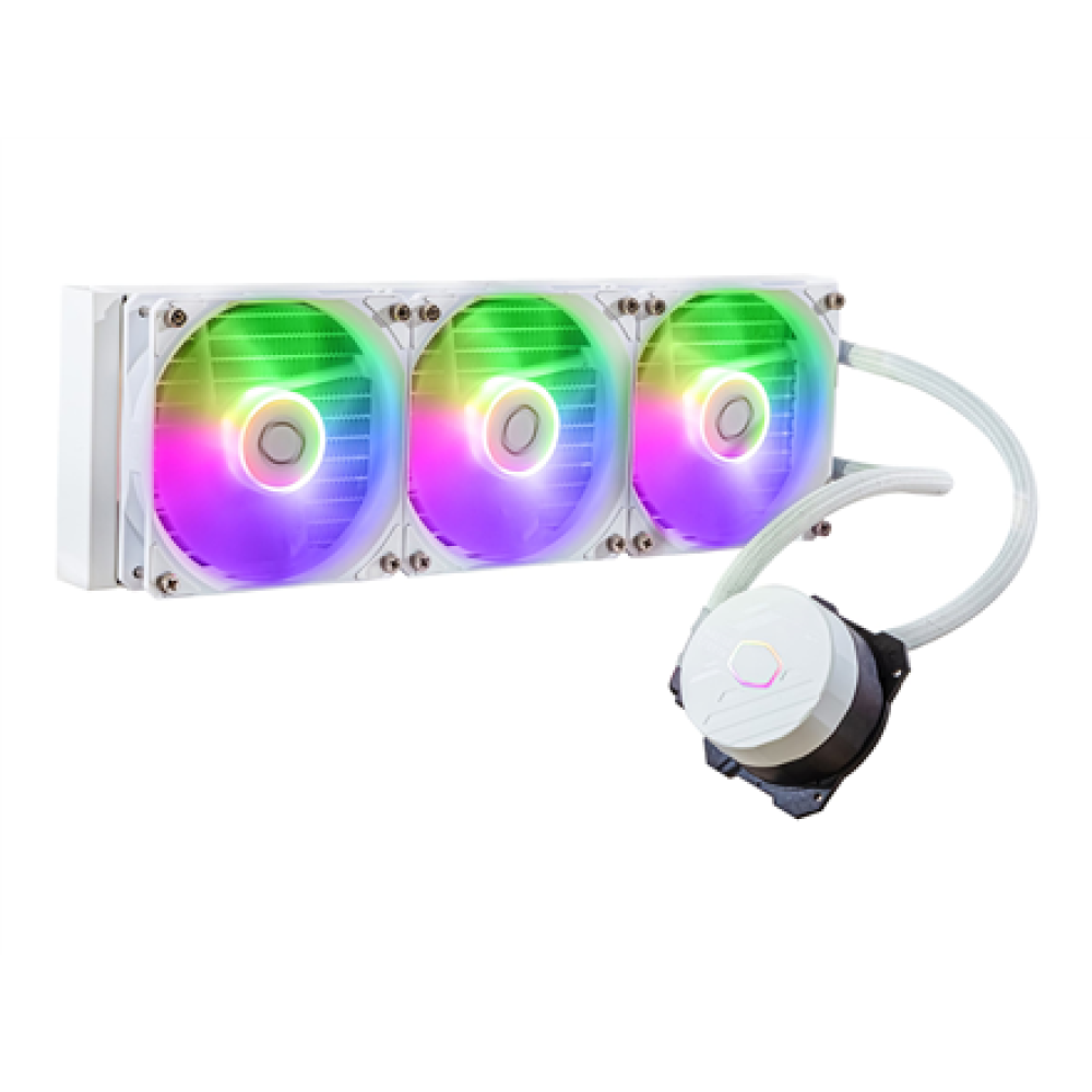 Cooler Master , MasterLiquid 360L Core ARGB White , CPU Liquid Cooler