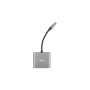 Natec Multi-Port Adapter, Fowler, USB-C, HDMI, USB 3.0 , Natec , USB-C Multiport Adapter , NMP-1607 , Grey , USB Type-C , 0.11 m