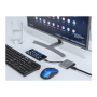 Natec Multi-Port Adapter, Fowler, USB-C, HDMI, USB 3.0 , Natec , USB-C Multiport Adapter , NMP-1607 , Grey , USB Type-C , 0.11 m
