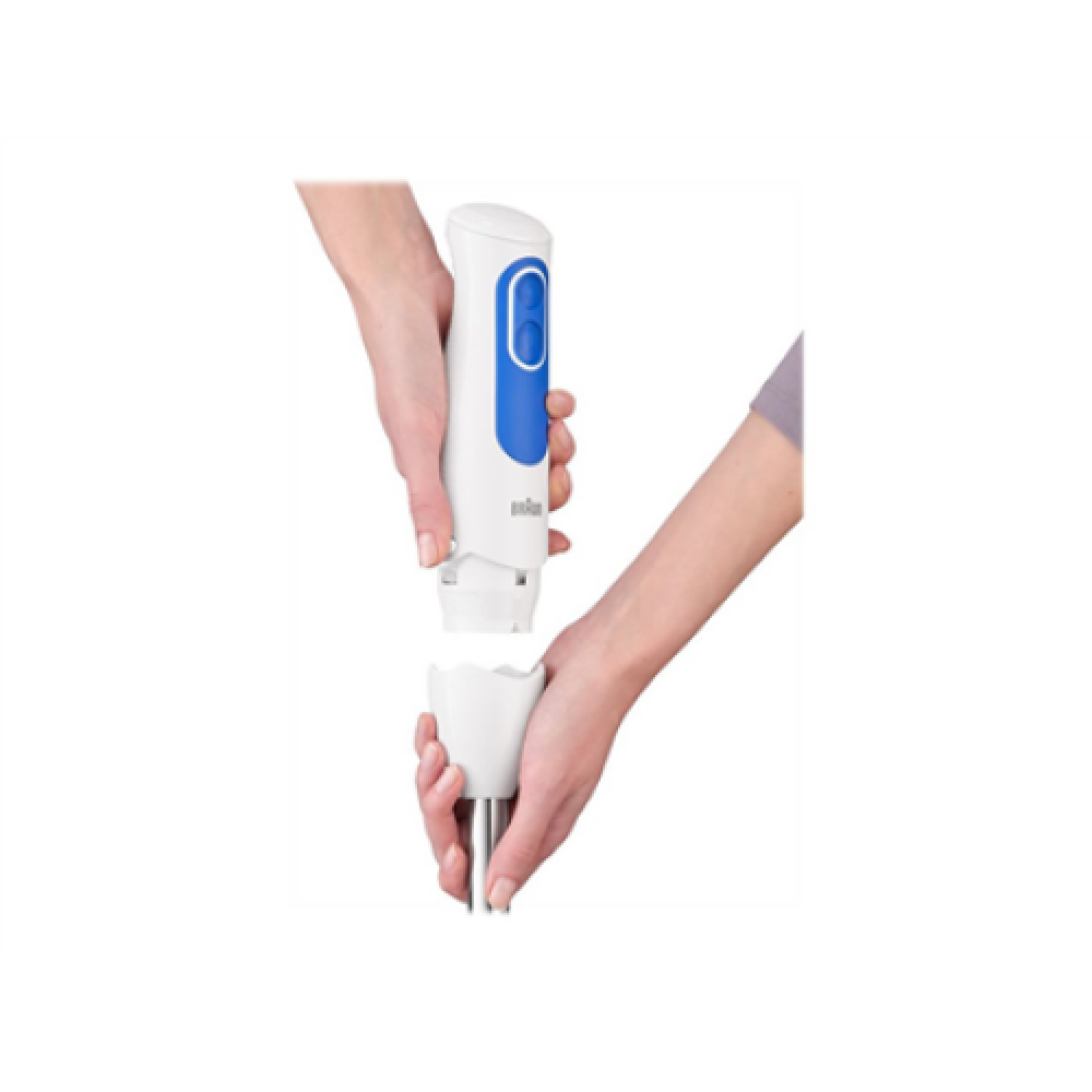 Braun , Hand Blender , MQ 3005 Immersion , Hand Blender , 700 W , Number of speeds 2 , White/Blue