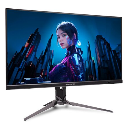 Acer , Predator XB27QX Ergo , 27 , IPS , QHD , 16:9 , 210 Hz , 0.5 ms , 2560 x 1440 pixels , 350 cd/m² , HDMI ports quantity 2 , Black