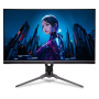 Acer , Predator XB27QX Ergo , 27 , IPS , QHD , 16:9 , 210 Hz , 0.5 ms , 2560 x 1440 pixels , 350 cd/m² , HDMI ports quantity 2 , Black
