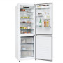 Candy Refrigerator , CNCQ2T618EW , Energy efficiency class E , Free standing , Combi , Height 185 cm , No Frost system , Fridge net capacity 235 L , Freezer net capacity 120 L , 38 dB , White