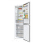 Candy Refrigerator , CNCQ2T618EW , Energy efficiency class E , Free standing , Combi , Height 185 cm , No Frost system , Fridge net capacity 235 L , Freezer net capacity 120 L , 38 dB , White