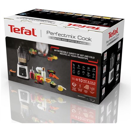 TEFAL , Blender , BL83SD30 , Tabletop , 1400 W , Jar material Glass , Jar capacity 1.75 L , Ice crushing , Silver