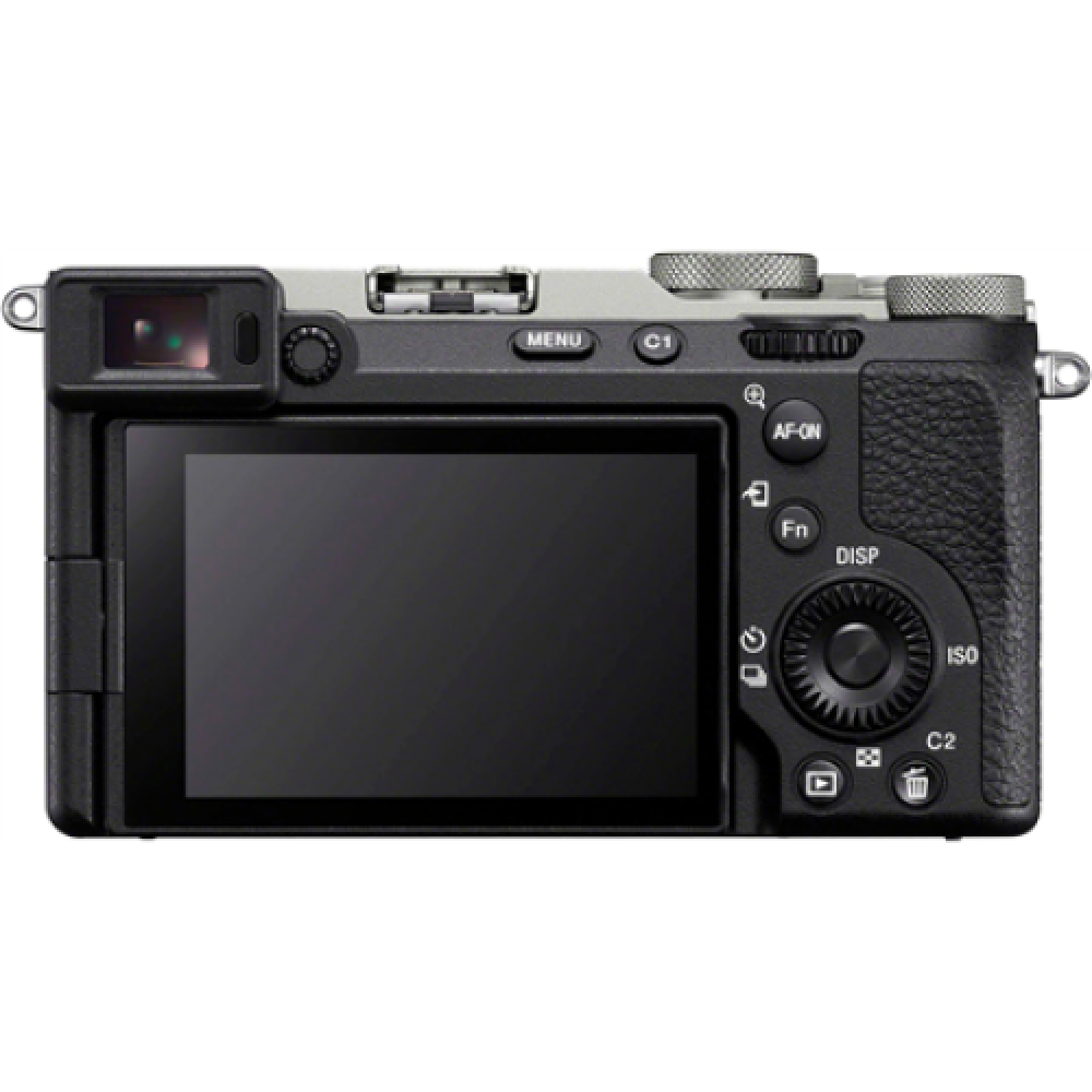 Sony , Full-Frame Camera , Alpha A7CR , Mirrorless Camera body , 61 MP , ISO 102400 , Video recording , Wi-Fi , Fast Hybrid AF , Magnification 0.70 x , Viewfinder , CMOS , Silver