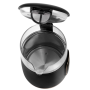 Adler Kettle with LED Display , AD 1305 , Electric , 2200 W , 1.7 L , Plastic , 360° rotational base , Black/Gold