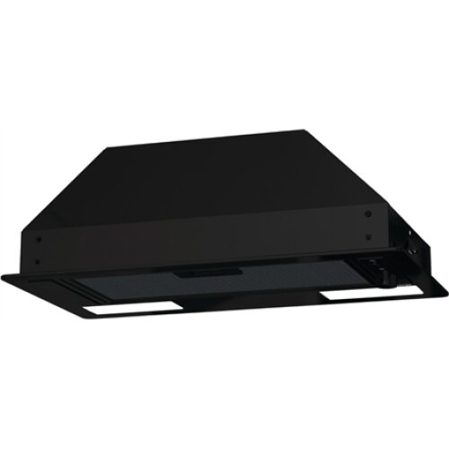 Gorenje , Hood , BHI681EB , Canopy , Energy efficiency class D , Width 58 cm , 370 m³/h , Mechanical control , LED , Black