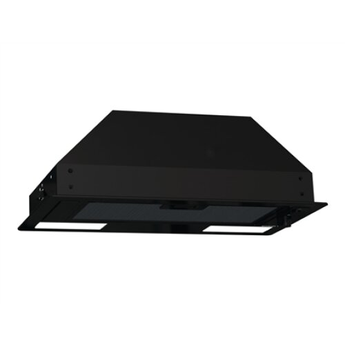 Gorenje , Hood , BHI681EB , Canopy , Energy efficiency class D , Width 58 cm , 370 m³/h , Mechanical control , LED , Black