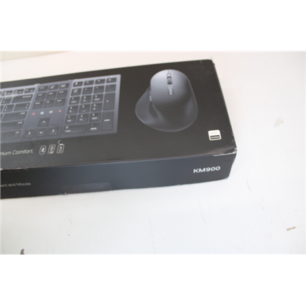 SALE OUT. Dell Keyboard and Mouse KM900 Premier Collaboration Wireless US International , Dell Premier Collaboration Keyboard and Mouse , KM900 , Keyboard and Mouse Set , Wireless , US , DAMAGED PACKAGING,DEMO , Graphite , USB-A , Wireless connection