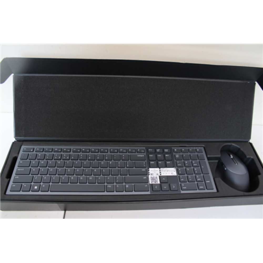 SALE OUT. Dell Keyboard and Mouse KM900 Premier Collaboration Wireless US International , Dell Premier Collaboration Keyboard and Mouse , KM900 , Keyboard and Mouse Set , Wireless , US , DAMAGED PACKAGING,DEMO , Graphite , USB-A , Wireless connection